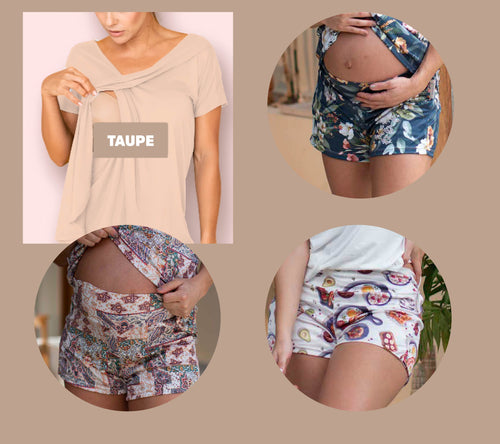 COMBO TALLA S y XS - 1 LACTANCIA + 2 SHORTS