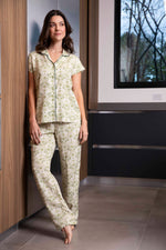 Pijama Camisera Damasco