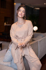 Set Pijama Sudadera Latte