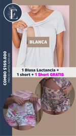 COMBO TALLA L Y XL - 1 LACTANCIA + 2 SHORTS